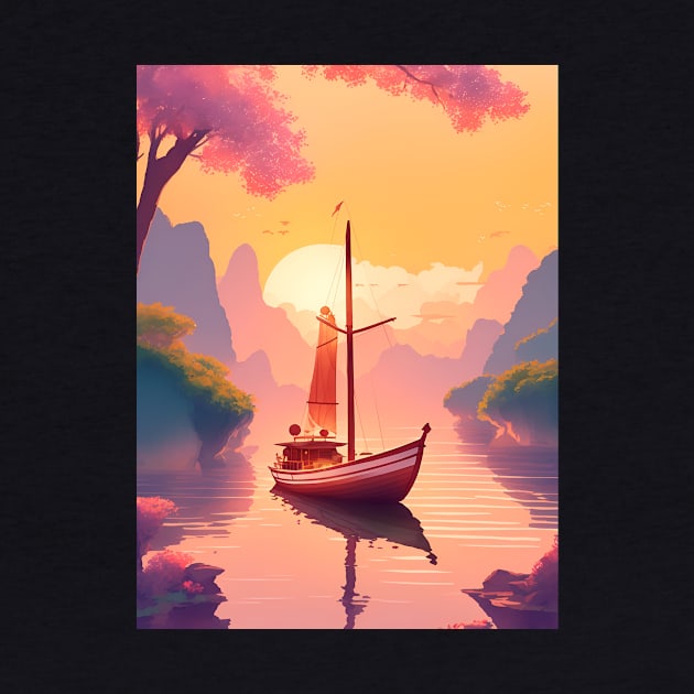 Sunset Serenade, Ninh Binh by star trek fanart and more